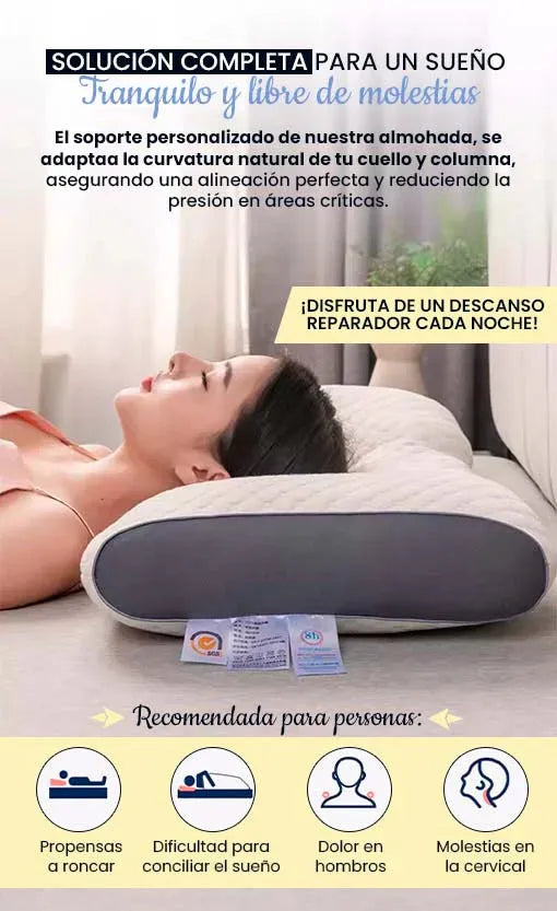 Almohada 3d De Algodon Full Calidad